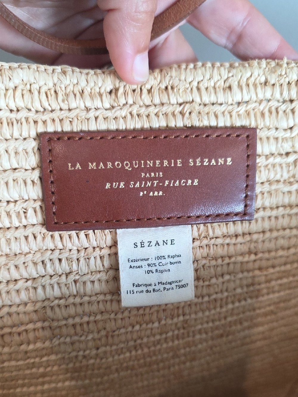 Sezane Paloma Tote Bag - Picture 14 of 15
